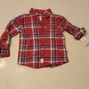 NWT Carter's button down shirt